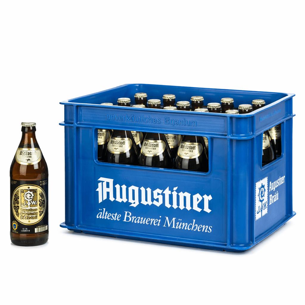 Augustiner Edelstoff Mehrwegkasten 20 × 0,5 l