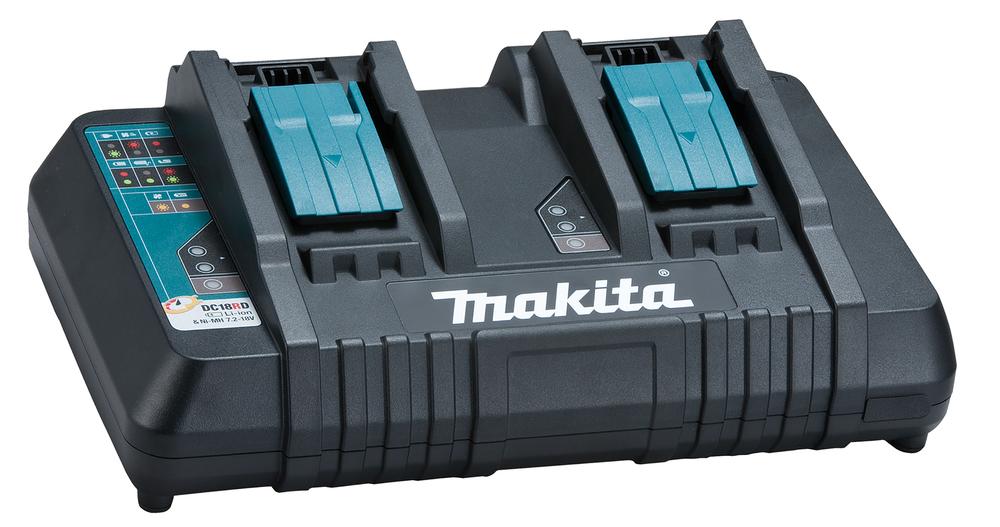 Makita Doppel-Schnellladegerät DC18RD 196933-6
