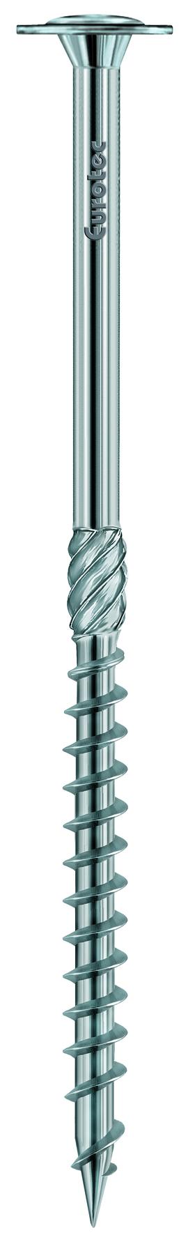 Eurotec Paneltwistec AG Tellerkopf silber; weiß verzinkt, Stahl beschichtet
