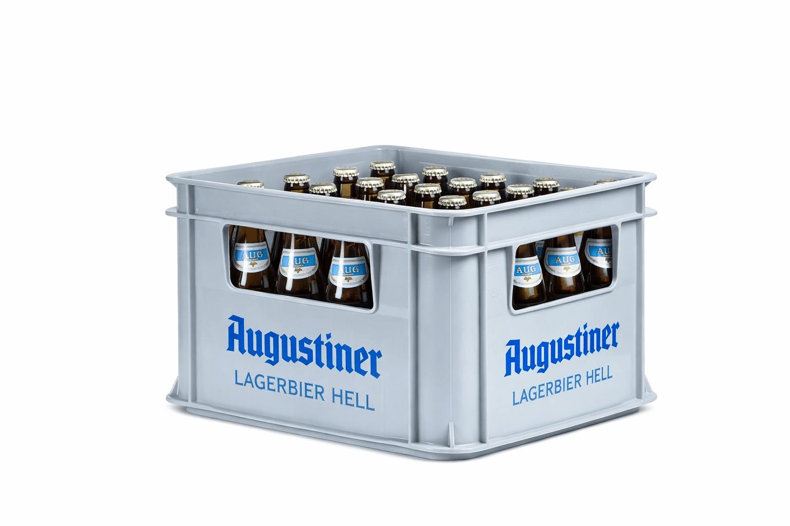 Augustiner Lagerbier Hell 24 x 0,33 L Mehrweg