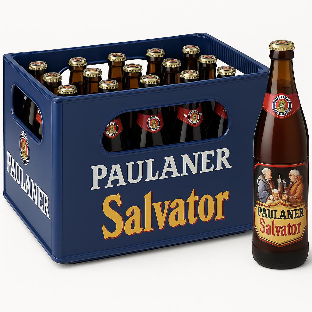Paulaner Salvator MEHRWEG, (20 x 0,5 l)