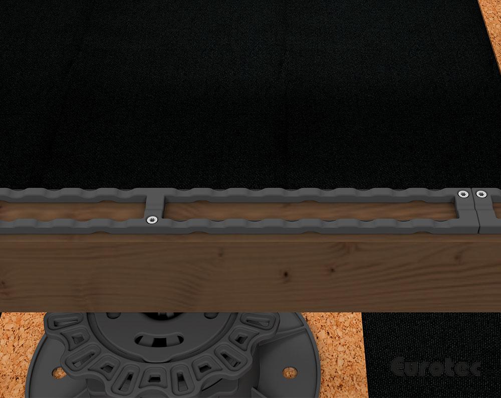 Eurotec Distanzleite, Deck protect30x700x7 für Terrassenunterkonstruktion, 50 Stück